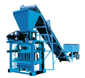 block making machine ZCJK QTJ4-40A manual concrete hollow brick making machine