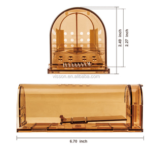 diseño Control de <span class=keywords><strong>plagas</strong></span> producto práctico plástico vivo captura rata trampa ratonera humano 2 paquete/4 paquete - Product Image 3