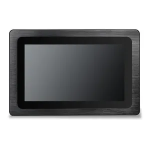 10.1 英寸 IP65 防水 J1900 嵌入式工业触摸屏平板电脑