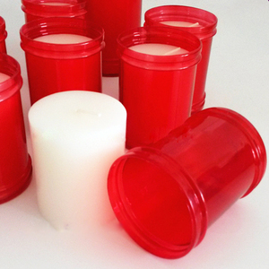 Wholesale <strong>Memorial</strong> Windproof PVC Bottle Graveyard <strong>Candles</strong> - Product Image 6