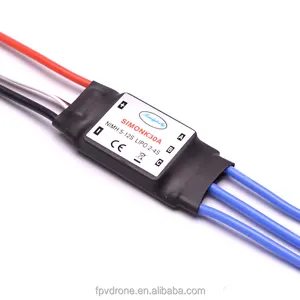 30A <span class=keywords><strong>30AMP</strong></span> Simonk <span class=keywords><strong>ESC</strong></span> Điện Tử Tốc Độ Điều Khiển 5V 2A Bec 2-3S Cho F450 S500 Quadcopter Multicopter máy Bay Trực Thăng - Product Image 1