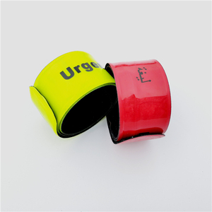 Khả Năng Hiển Thị Cao Cảnh Báo Phản Quang PVC Arm Snap <span class=keywords><strong>Slap</strong></span> Band Cho Trẻ Em - Product Image 4