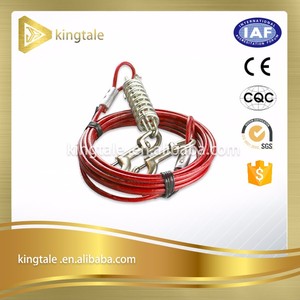Dog tie on cable and stake 20 ft full leash - Product Image 2