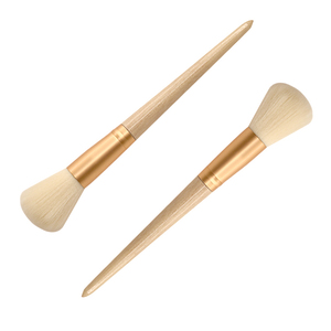 Etiqueta Privada de pelo de <span class=keywords><strong>cabra</strong></span> Fundación de bambú solo maquillaje cepillo - Product Image 3
