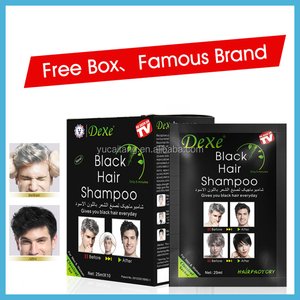 DEXE Shampooing Colorant Magique Naturel pour Cheveux Noirs, Facile à Utiliser, Couvre les Cheveux Gris et Blancs, OEM Marque Privée, Vente Rapide en Afrique - Product Image 2