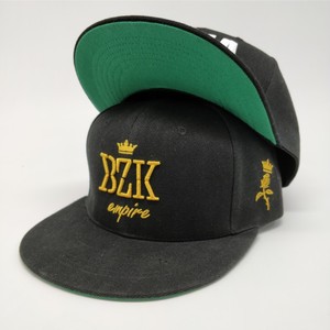 Rongxia <strong>Trukfit</strong> Casquette Snapback Vierge Cap Free High Crown Snapback <strong>Hats</strong> With Green Under Brim