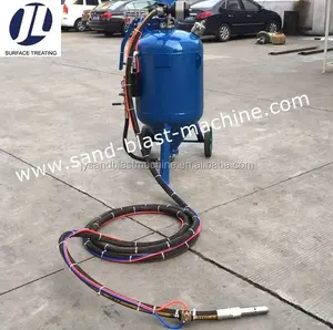 100L wet blasting pot wet sandblaster