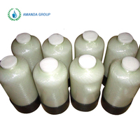 Pentair 1000L Water Treatment Softener dengan Wadah FRP Fiberglass, Media Karbon dan PES, Wadah Tekanan PE untuk Filtrasi