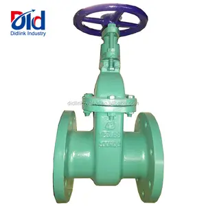 Ductile iron/cast iron Non-rising Stem Metal Sealed Flanged 4" Inch Gate Valve Parts