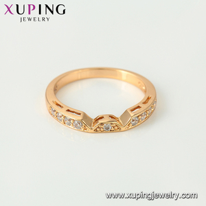 15441 Xuping Jewelry15441 Xuping classic 13686 coppie dello stesso paragrafo stile caldo di cerimonia nuziale Anello con 18K Oro placcato - Product Image 6