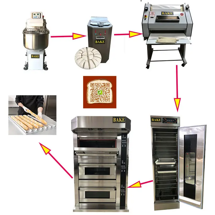 small commercial bread making machines french bread baking machines baguette making machine