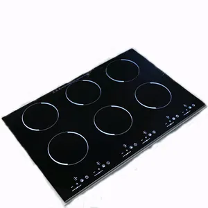 Black Vitro Ceramic Glass Plate Burner Infrared Cooktop - China