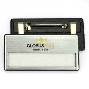 도매 배지 핀 홀더 사용자 정의 금속 황동 재사용 이름 플레이트 자석 - Product Image 6