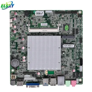 Intel Celeron Mini-itx 170*170mm Dual LAN 6COM 8USB Fanless J1900 Motherboard