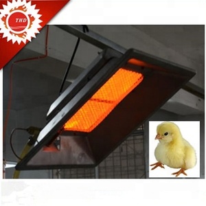 Peternakan Unggas Dalam Ruangan Kandang Anak Ayam Babi Rumah Gas Alam, LPG Infrared Catalytic IR Radiant Brooder Pemanas Burner