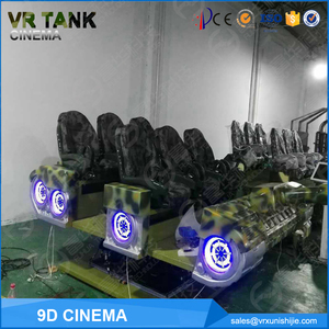 Thiết Bị Thực Tế Ảo Trò Chơi Xe Tăng <span class=keywords><strong>PS4</strong></span> 360 Độ 6 Chỗ Ngồi <span class=keywords><strong>VR</strong></span> Mô Phỏng Xe Tăng Mô Phỏng Rạp Chiếu Phim <span class=keywords><strong>VR</strong></span> 9D Máy Trò Chơi - Product Image 2