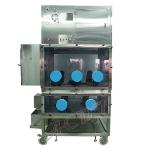 Fournitures de laboratoire de système d'isolateur de boîte à gants à flux laminaire en acier inoxydable de haute qualité - Product Image 6