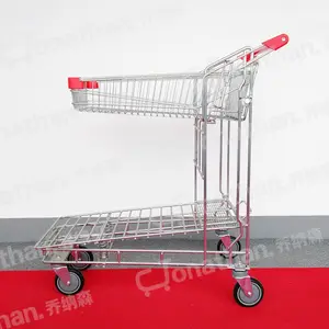 SXE-1 Heavy Duty Hàng Hóa Vận Chuyển Hai Lớp Kho Xe Đẩy - Product Image 3