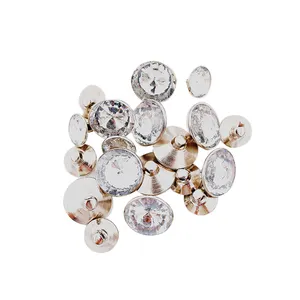Hot selling popular new design decorative modern sofa crystal upholstery button supplier