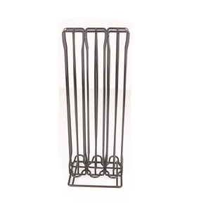 Eco-friendly Powder Coated Restaurant Cafe Supply Rectangle 54 Holes <strong>Wire</strong> Metal Mesh Coffee Capsule <strong>Display</strong> <strong>Stand</strong> - Product Image 3