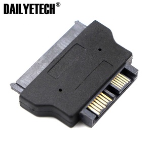 SATA22Pin a Pin Slimline Sata 7 + 15 Serial ATA Femmina a 7 + 6 Maschio Adattatori del Convertitore del Connettore - Product Image 5