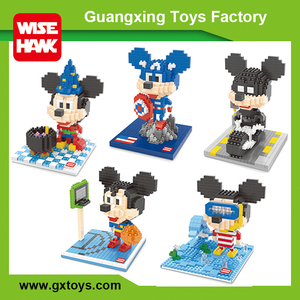 Đồ Chơi Xây Dựng Mini Bằng Nhự<span class=keywords><strong>a</strong></span> Cho Trẻ Em Wisehawk Đồ Chơi Hình Nhỏ Xíu Bán Buôn - Product Image 2