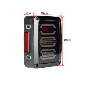 6000 k cromo Jeep Tractocamión Luz Trasera 12 V 20 W led lámpara de la niebla - Product Image 6