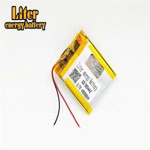 3,7 V rechargeable lithium polymer battery 303442 400 mAh Lipo battery with wire - Product Image 3