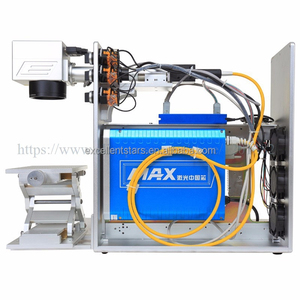 CNC máquina de <span class=keywords><strong>marcado</strong></span> láser de fibra portátil con refrigeración por aire 10 W 110*110mm - Product Image 4