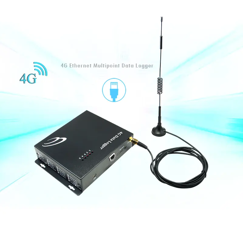digital temperature controller industry 4G Ethernet Multipoint datalogger usb lora co2 sensor
