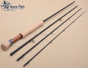 En gros en bois porte moulinet à haute teneur en carbone <span class=keywords><strong>canne</strong></span> à pêche à la mouche - Product Image 6
