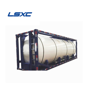 Thiết kế mới 20feet T11/T14 HCL/sulphic/rượu/hydrofludric/Nacl/naclo axit ISO lưu trữ Tank container - Product Image 1