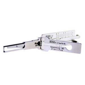 Bộ dụng cụ mở khóa ô tô <span class=keywords><strong>Lishi</strong></span> HU66 V.3 <span class=keywords><strong>LISHI</strong></span> 2 trong 1, dụng cụ mở khóa xe hơi cho <span class=keywords><strong>VW</strong></span>, bộ mở khóa 2 trong 1, dụng cụ thợ khóa - Product Image 3