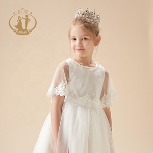 Nouvelles robes en <span class=keywords><strong>tulle</strong></span> pour enfants, robes élégantes pour bébé fille, modèles de robes de mariée <span class=keywords><strong>avec</strong></span> <span class=keywords><strong>jupon</strong></span> - Product Image 6