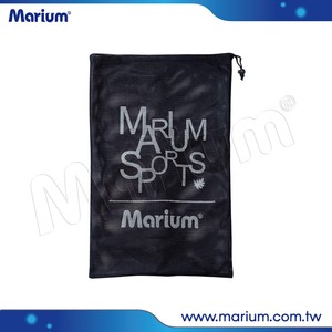 Sac de natation en polyester maillé avec cordon de serrage pour palmes de natation et de plongée - Product Image 1