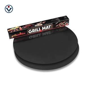 Düşük fiyat ile çapı 48cm 2025 yüksek kaliteli yapışmaz barbekü ızgara <span class=keywords><strong>mat</strong></span>ı - Product Image 4