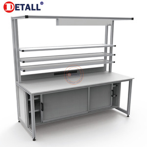 Detall อลูมิเนียมอุตสาหกรรมเวิร์กสเตชัน/เฟอร์นิเจอร์ตาราง - Product Image 1