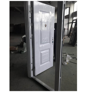 2022ใหม่ล่าสุดสไตล์เหล็กสไตล์อเมริกันประตูรักษาความปลอดภัยที่มีราคาต่ำ - Product Image 2