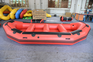 Bateaux de rafting gonflables en PVC Magic MJK-425R 425x218cm certifiés CE pour usage commercial sur les rivières et les grottes karstiques - Product Image 5
