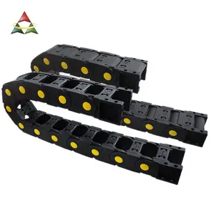 Mylon Guides For CNC Machine Flexible CNC Bridg Drag Chain