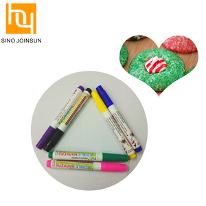 6 Colore Inchiostro Commestibile Sicuro Colorante Alimentare Penne Per Carta Da Disegno - Product Image 1