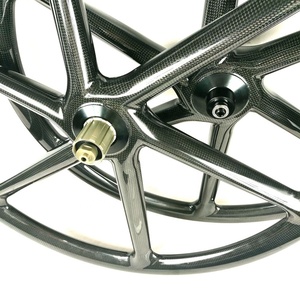 <span class=keywords><strong>26ER</strong></span> Ruote MTB 30 MILLIMETRI di Larghezza 30 MILLIMETRI di Profondità 6 Ha Parlato Ruota di Bicicletta ruota di bicicletta del carbonio 26 pollici