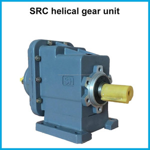 Patas motor de dos etapas de reducción de velocidad caja de engranajes helicoidal reductor - Product Image 2