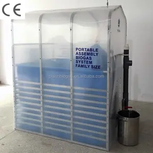 PUXIN Brand Portable Household Assembly Mini Biogas Plant