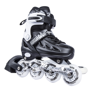 <span class=keywords><strong>Patines</strong></span> en Línea PAPAISON para Adultos y Niños, Ajustables, de PU y Carbono, para Exteriores, <span class=keywords><strong>Precio</strong></span> Económico, Alta Calidad, con Luces Intermitentes, 4 Ruedas - Product Image 3
