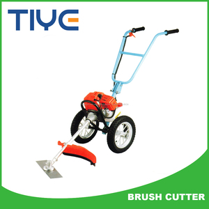 Gasolina jardín desbrozadora con ruedas de la máquina de corte escardador - Product Image 1