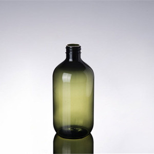 Chất lượng cao 300ml nhựa Pet màu xanh lá cây dầu gội bơm chai kem dưỡng da Sealant - Product Image 2