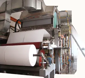 High speed tissue paper machine for paper mill