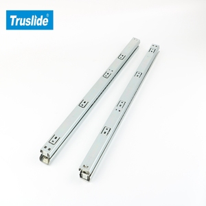 TH2027DJ 60kg yük derecesi <span class=keywords><strong>18</strong></span> inç tam uzatma iki yönlü seyahat çekmece slayt ağır sanayi slayt teleskopik slaytlar - Product Image 3