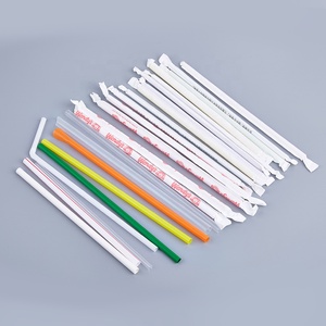 Trà Trân Châu 12Mm 8Mm Nhựa Dùng Một Lần Đen Boba Pp Uống Rơm - Product Image 6